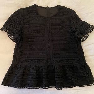 J. Crew Peplum Blouse